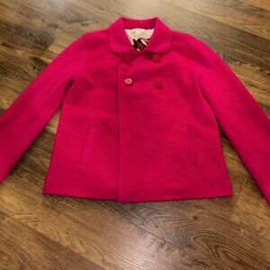 Talbots Pink Peacoat
